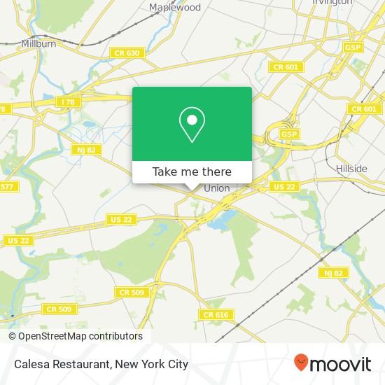 Calesa Restaurant map