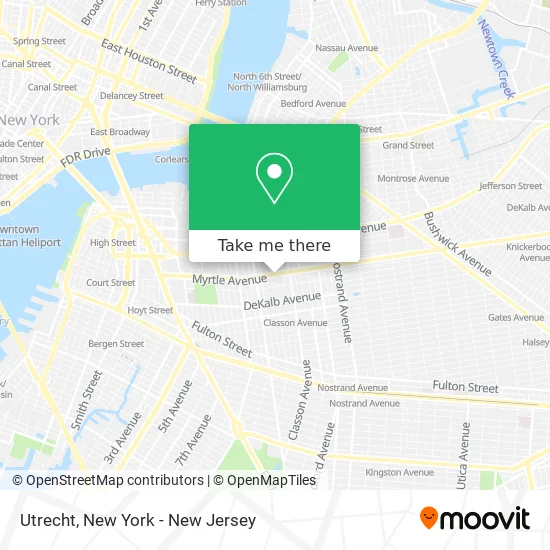 Utrecht map