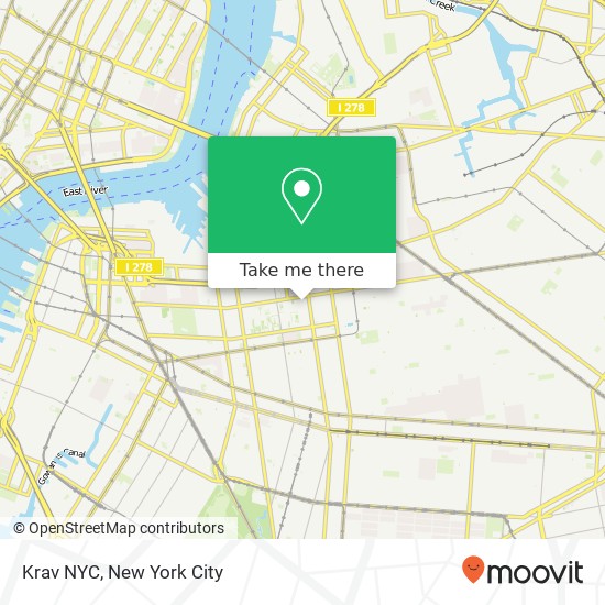 Mapa de Krav NYC
