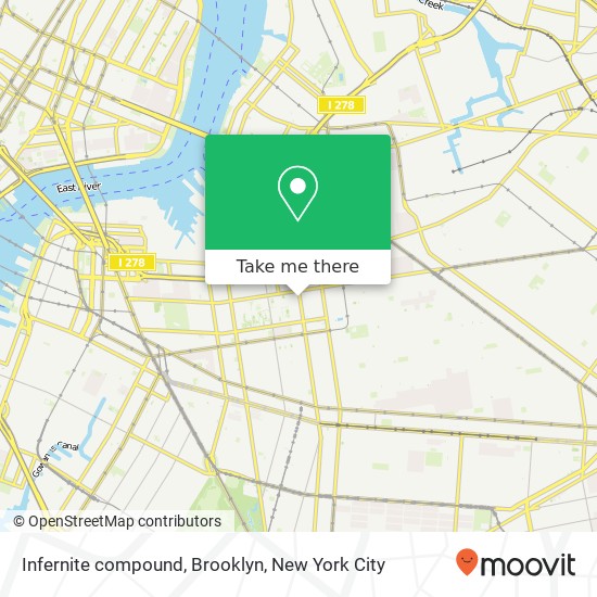 Mapa de Infernite compound, Brooklyn