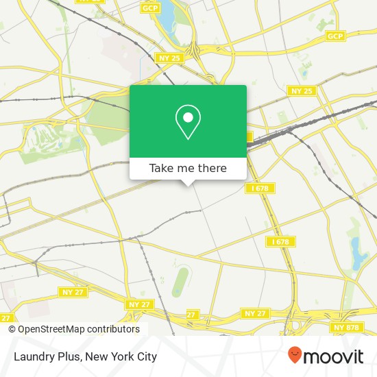 Laundry Plus map