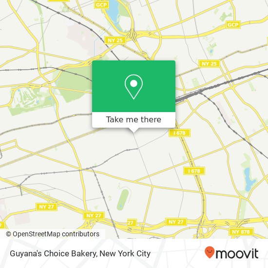 Guyana's Choice Bakery map