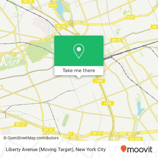 Liberty Avenue (Moving Target) map