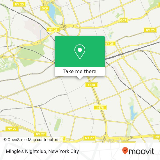 Mapa de Mingle's Nightclub