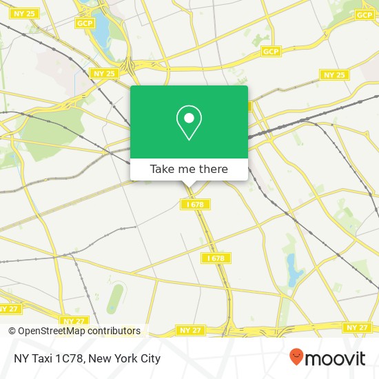 NY Taxi 1C78 map