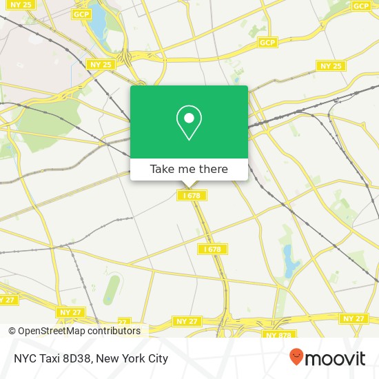 NYC Taxi 8D38 map
