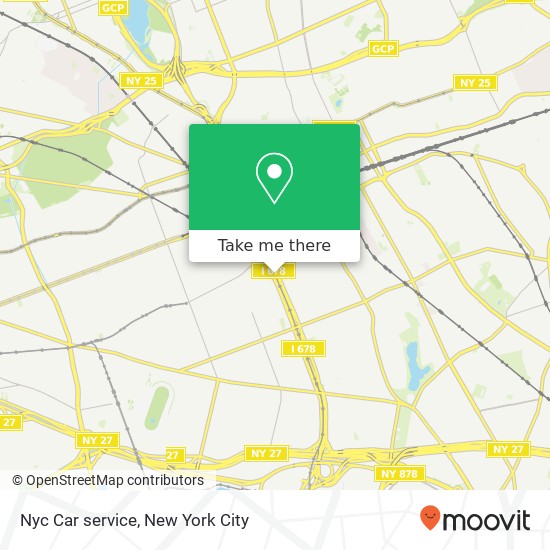 Nyc Car service map