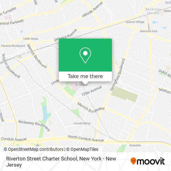 Riverton Street Charter School map