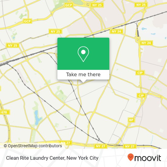 Clean Rite Laundry Center map