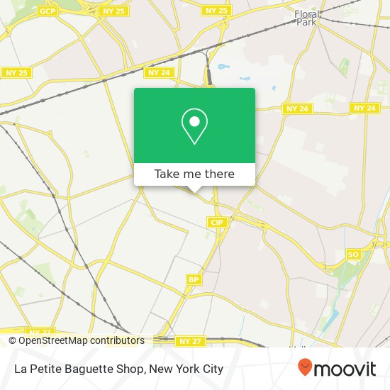Mapa de La Petite Baguette Shop