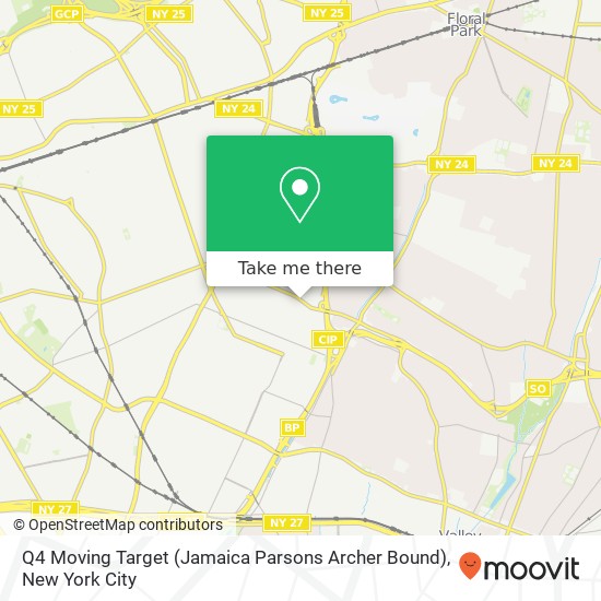 Q4 Moving Target (Jamaica Parsons Archer Bound) map