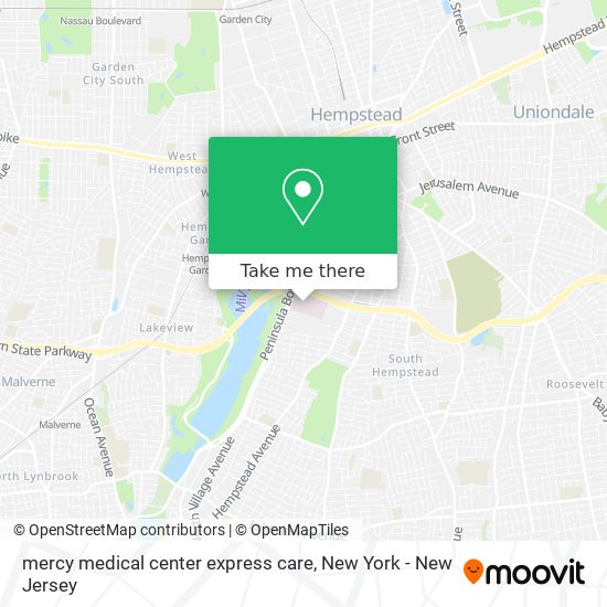 mercy medical center express care map