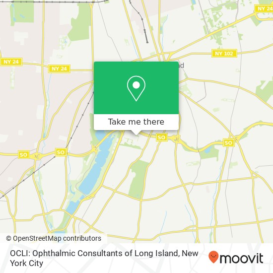 OCLI: Ophthalmic Consultants of Long Island map