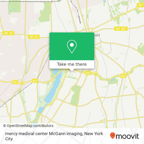 Mapa de mercy medical center McGann imaging