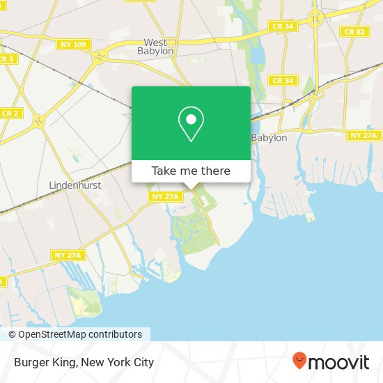 Burger King map