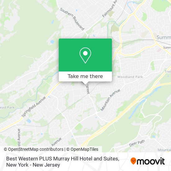 Mapa de Best Western PLUS Murray Hill Hotel and Suites