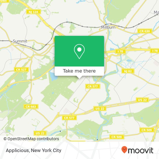 Applicious map