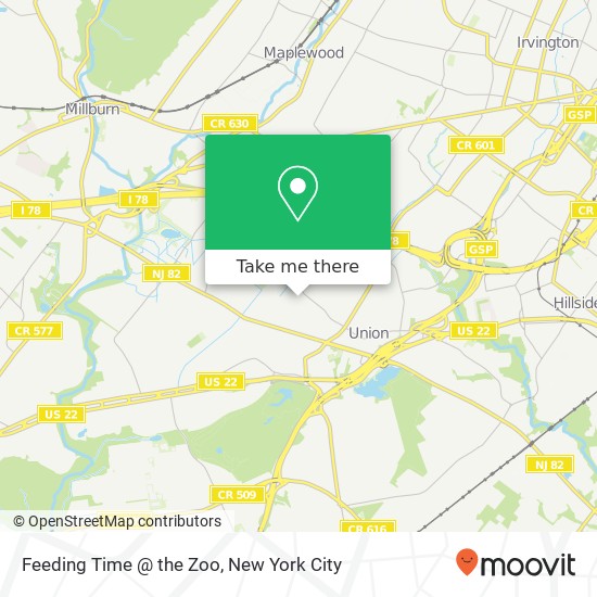 Mapa de Feeding Time @ the Zoo