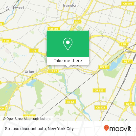 Strauss discount  auto map