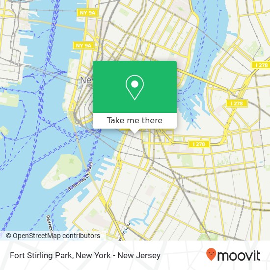 Fort Stirling Park map