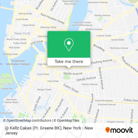 @ Kellz Cakes (Ft. Greene BK) map