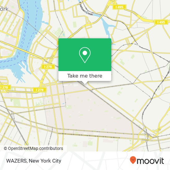 WAZERS map