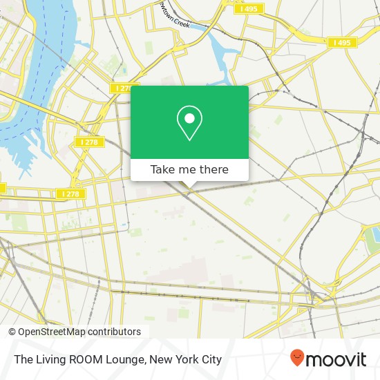 Mapa de The Living ROOM Lounge