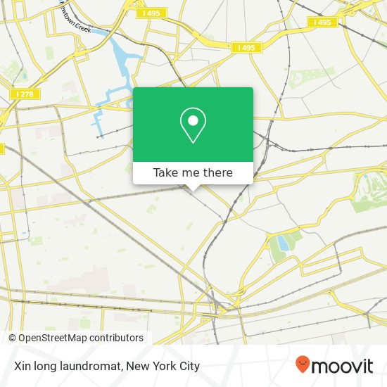 Xin long laundromat map