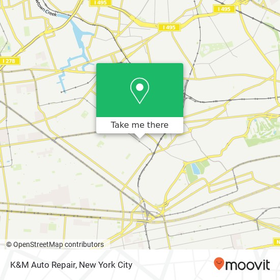 K&M Auto Repair map