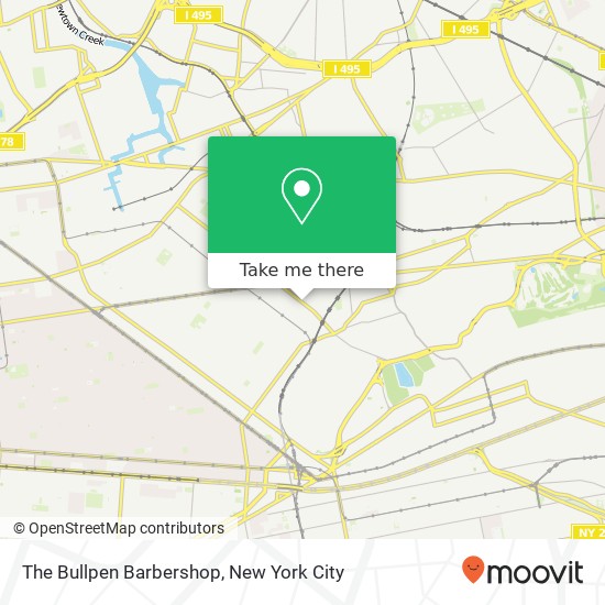 Mapa de The Bullpen Barbershop