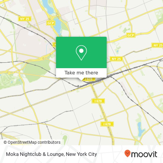 Mapa de Moka Nightclub & Lounge