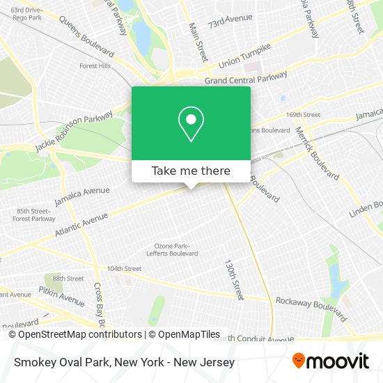 Mapa de Smokey Oval Park