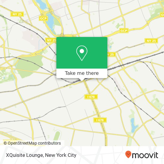 Mapa de XQuisite Lounge