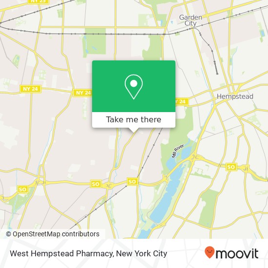 Mapa de West Hempstead Pharmacy