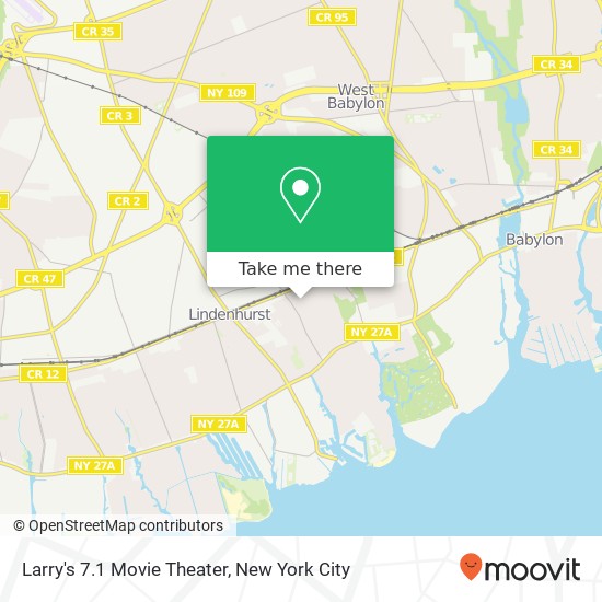 Larry's 7.1 Movie Theater map