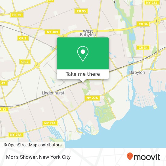Mapa de Mor's Shower