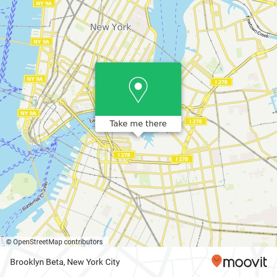 Mapa de Brooklyn Beta