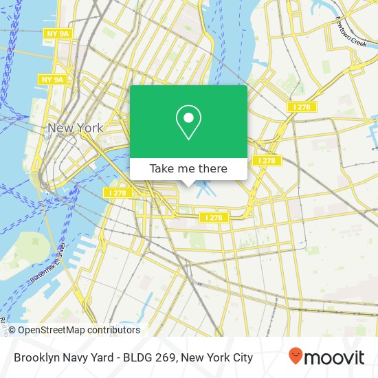 Brooklyn Navy Yard - BLDG 269 map
