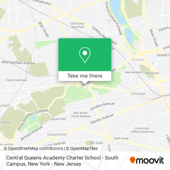 Central Queens Academy Charter School - South Campus map