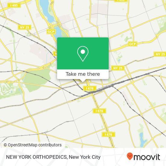 Mapa de NEW YORK ORTHOPEDICS