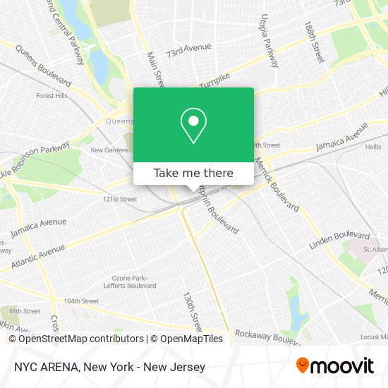 Mapa de NYC ARENA