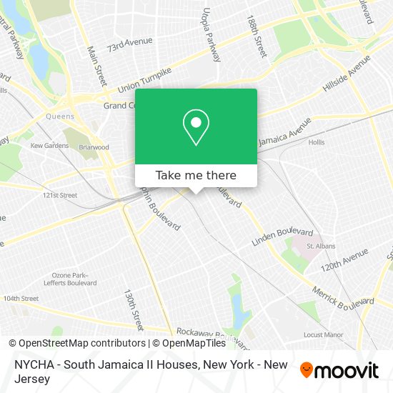 NYCHA - South Jamaica II Houses map