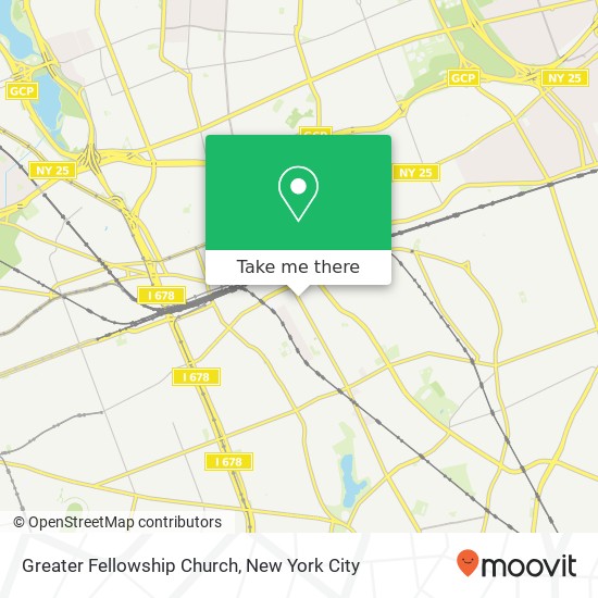 Greater Fellowship Church map