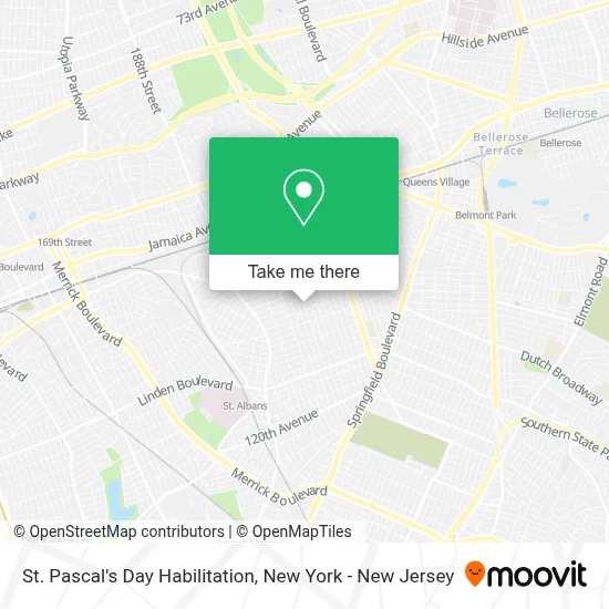 St. Pascal's Day Habilitation map