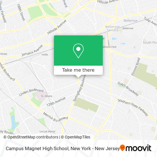 Mapa de Campus Magnet High School