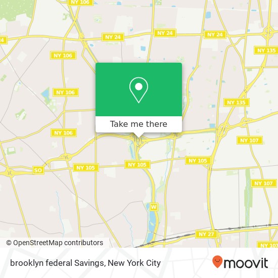 Mapa de brooklyn federal Savings