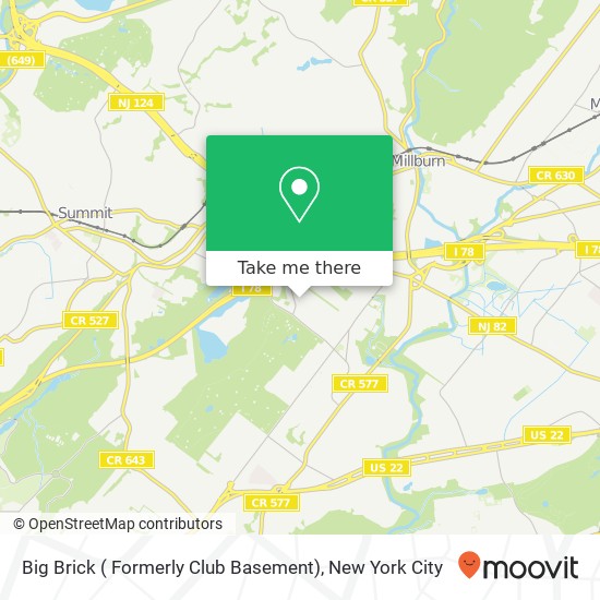 Big Brick ( Formerly Club Basement) map