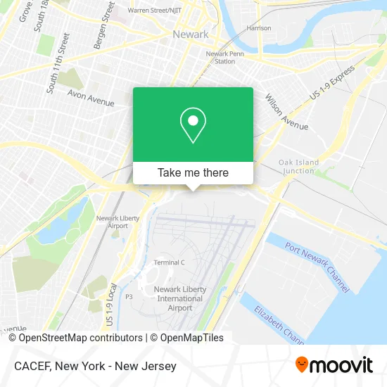 CACEF map