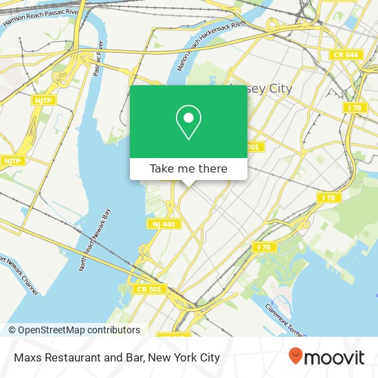 Maxs Restaurant and Bar map