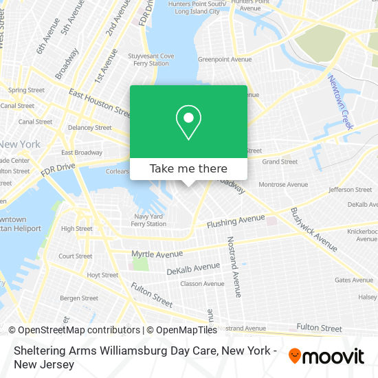 Mapa de Sheltering Arms Williamsburg Day Care